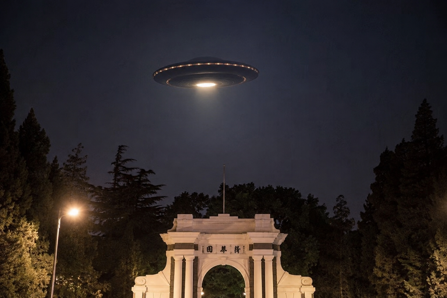 looking up to UFO